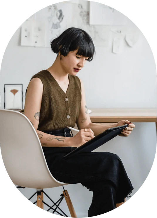 Image with text section